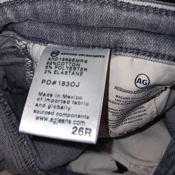 AG ADRIANO GOLDSCHMIED SUPER SKINNY ANKLE LEGGINGS - Picture 13 of 16